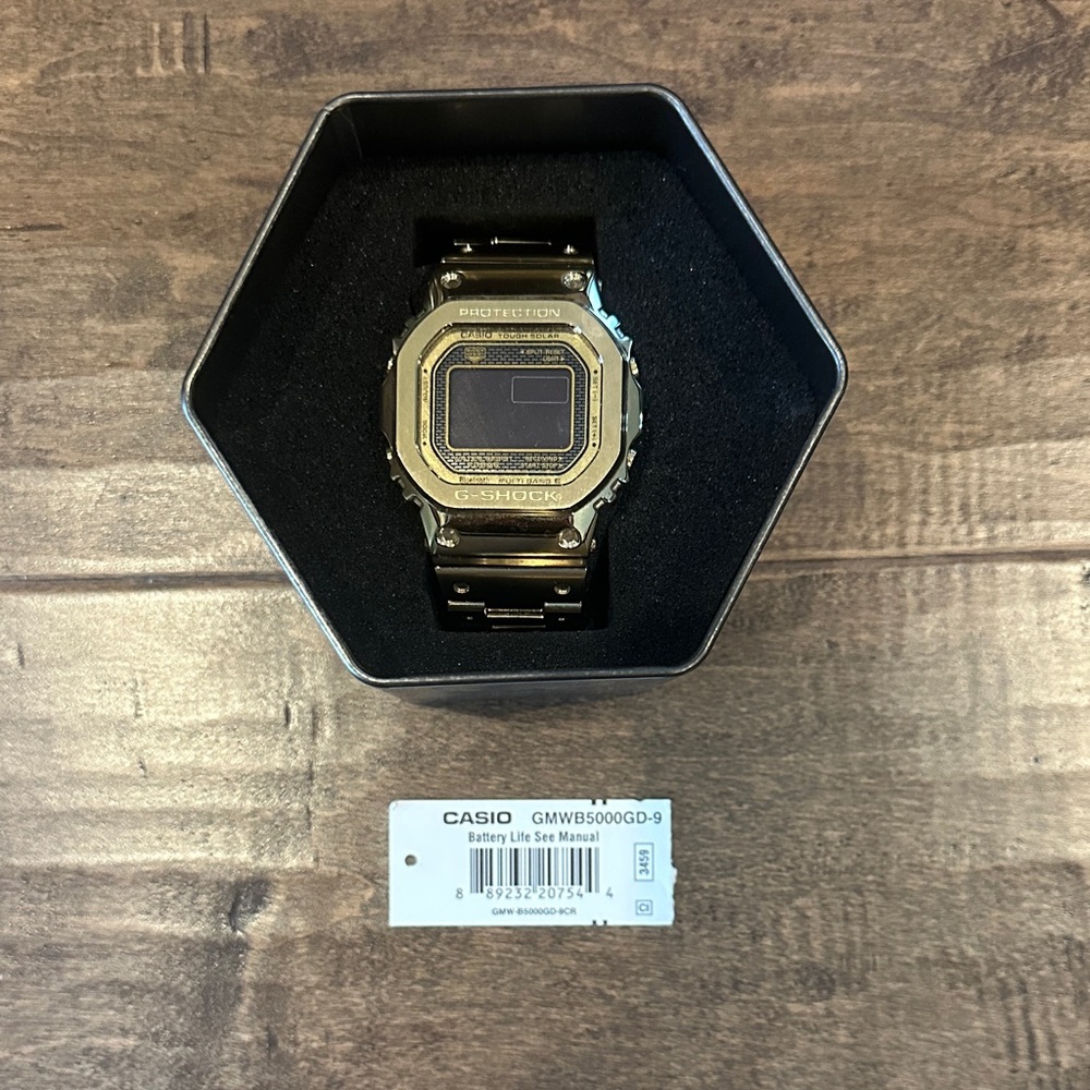 Casio G-Shock Gold Smartwatch